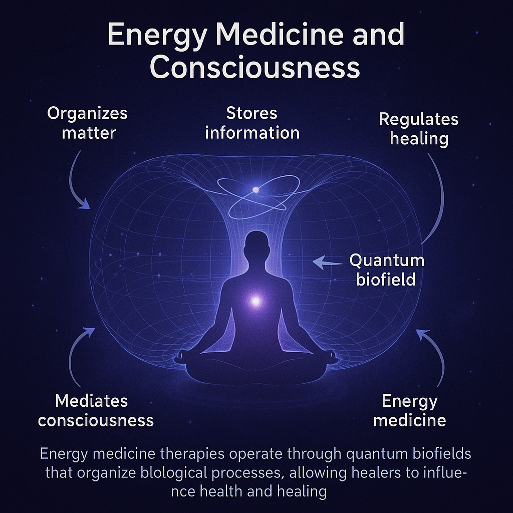 Energy medicine and consciousness healing