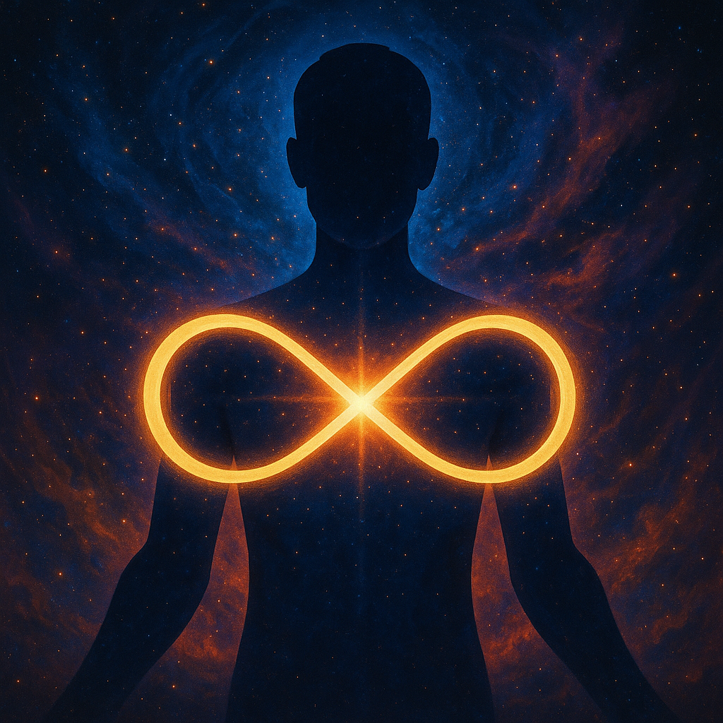Figure eight consciousness energy flow