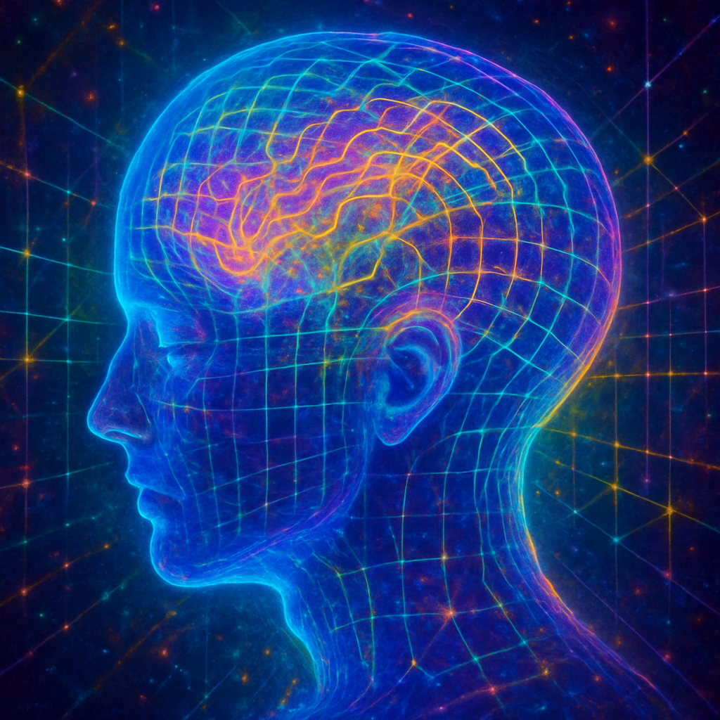 Holographic brain memory storage
