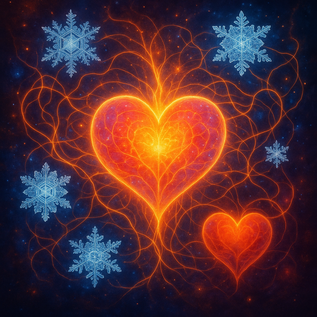 Physics of love and quantum connection